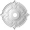 Ekena Millwork Attica Thermoformed PVC Ceiling Medallion Fits Canopies up to 7 3/4-in., Aged Copper CMP22ATCAC - alternate 2